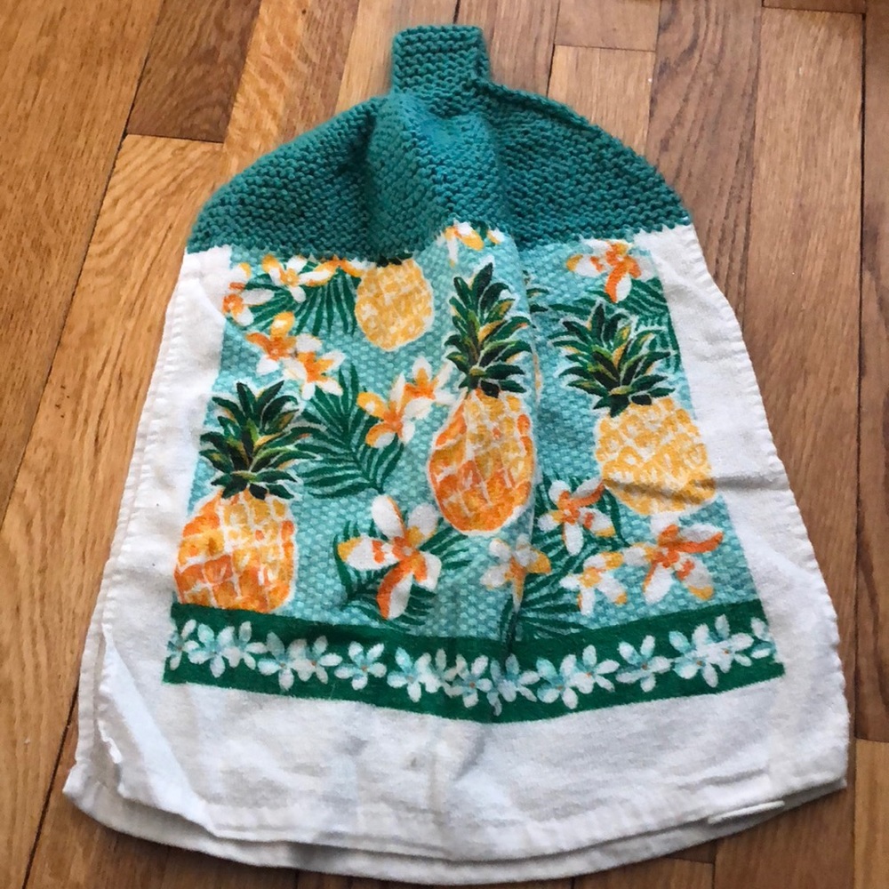 Sunflower Pineapple Kitchen Towel